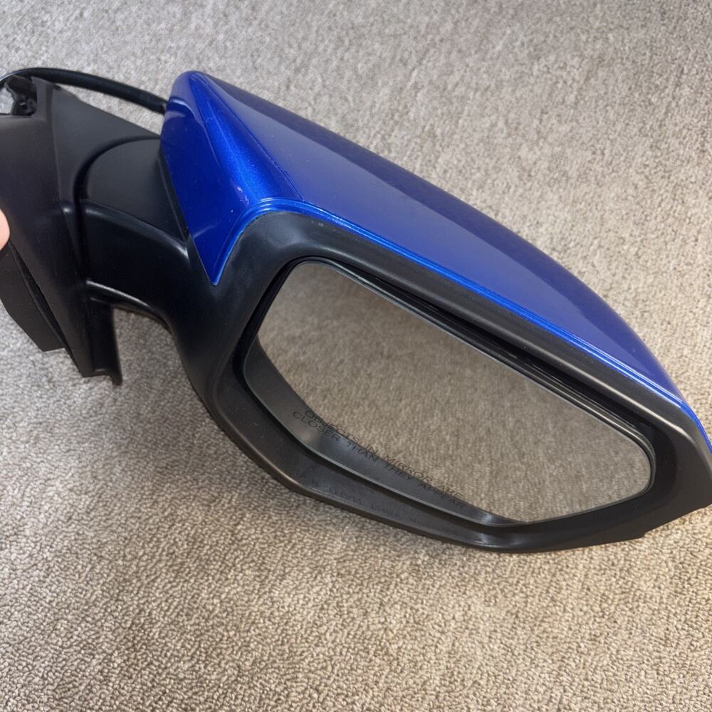 OEM RH Passenger Side Power Door Mirror Blue Heated Blind Spot Unknown Fitment